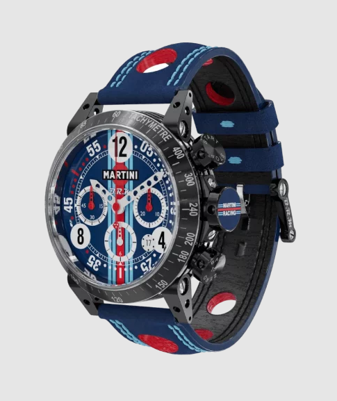 Review BRM Martini Racing V8 watches for sale B.R.M V8-44 Martini Racing